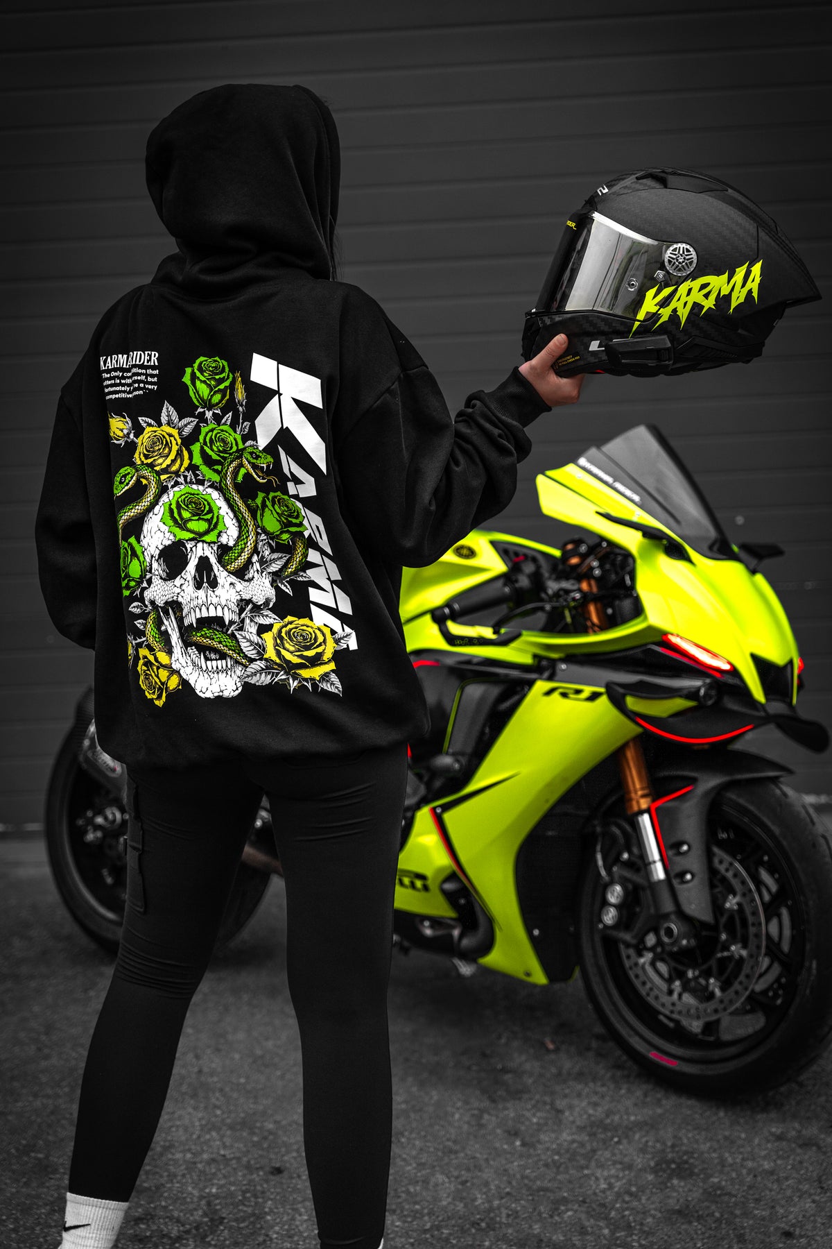 Hoodie Karma Rider - Concept