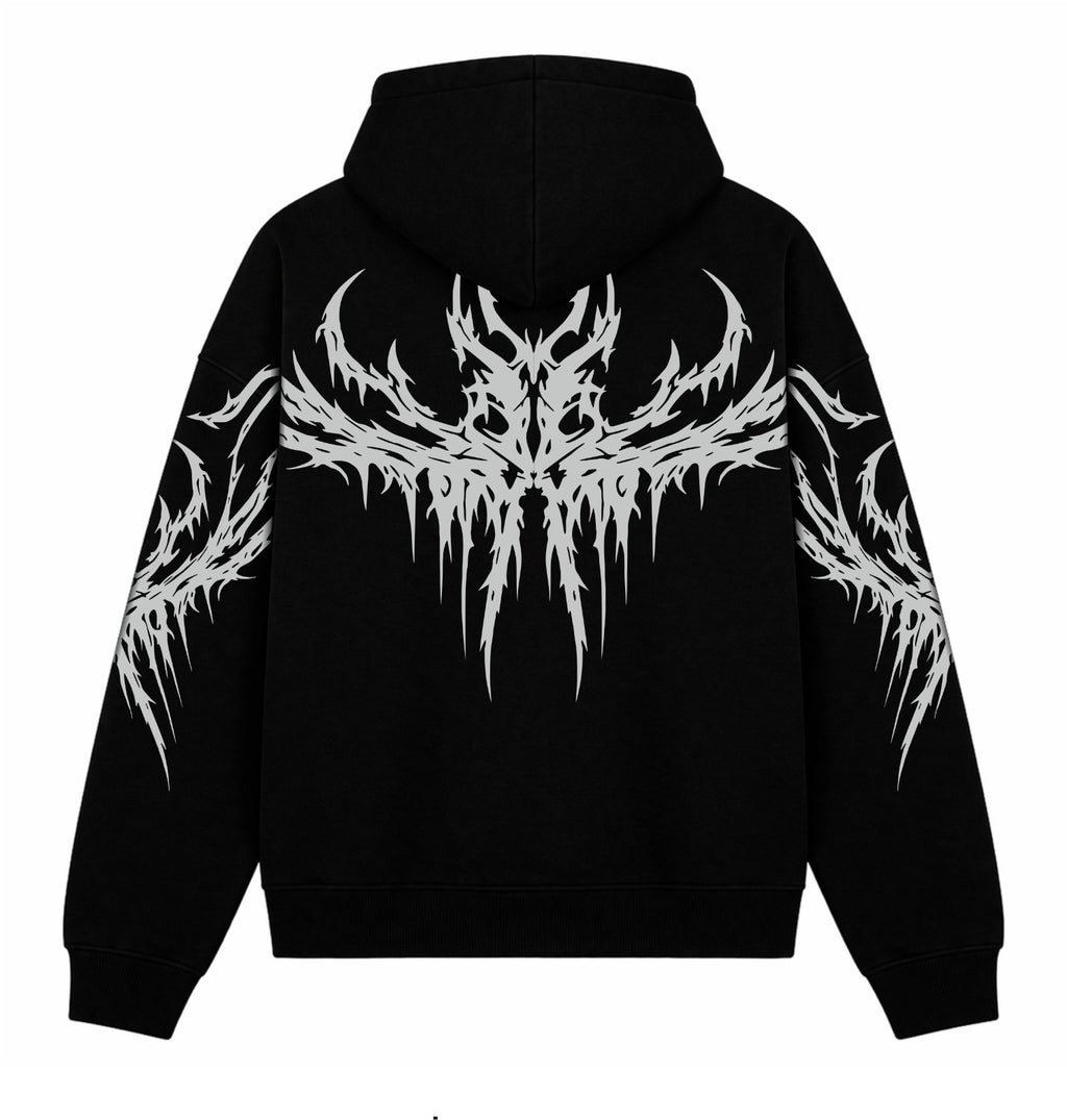Phantom V1 - Reflective Oversized Hoodie