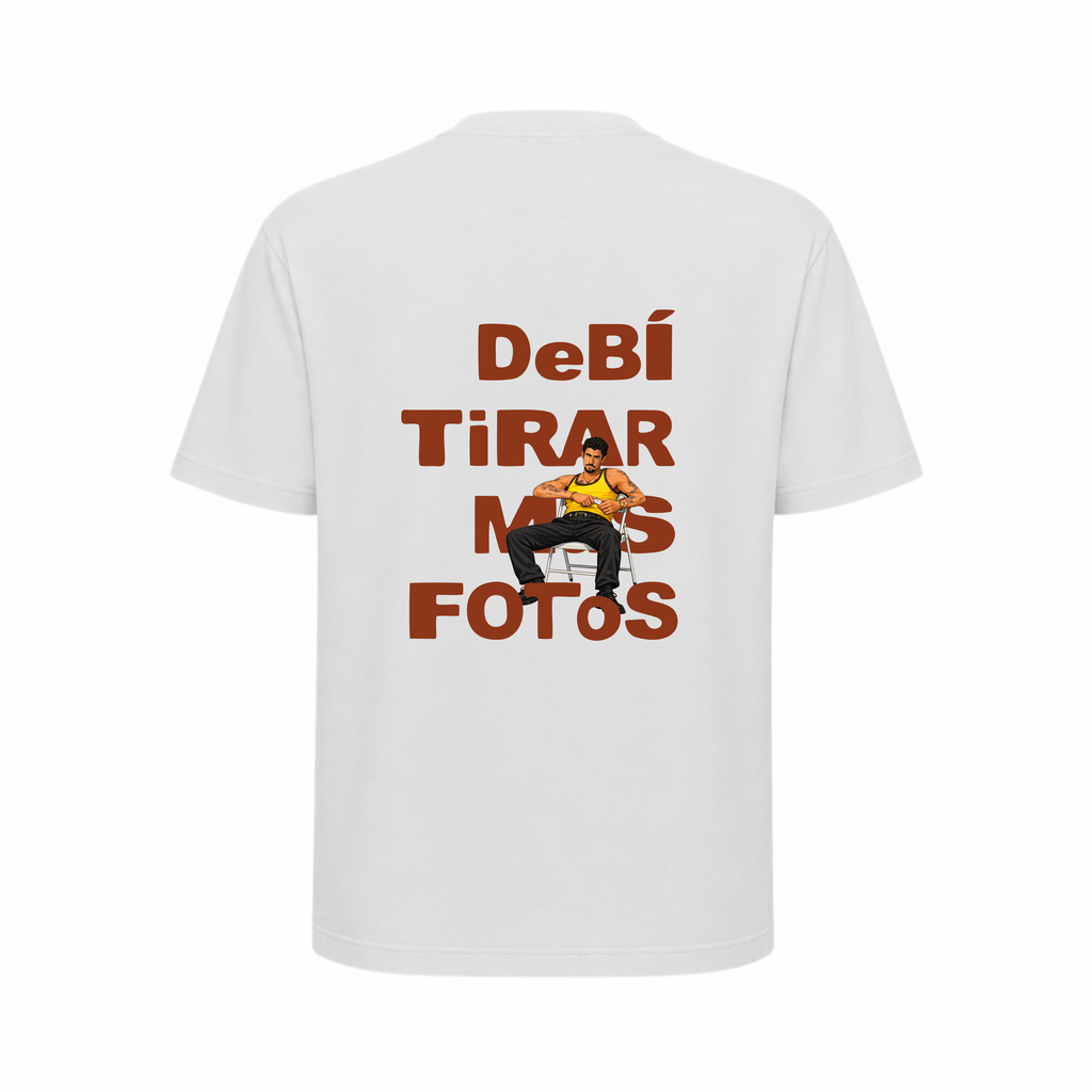 T-Shirt Debí Tirar Más Fotos - White