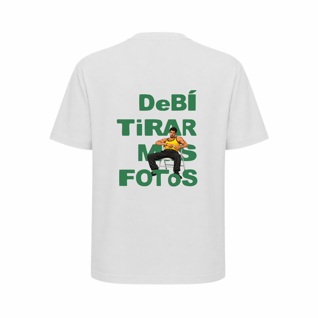T-Shirt Debí Tirar Más Fotos - White