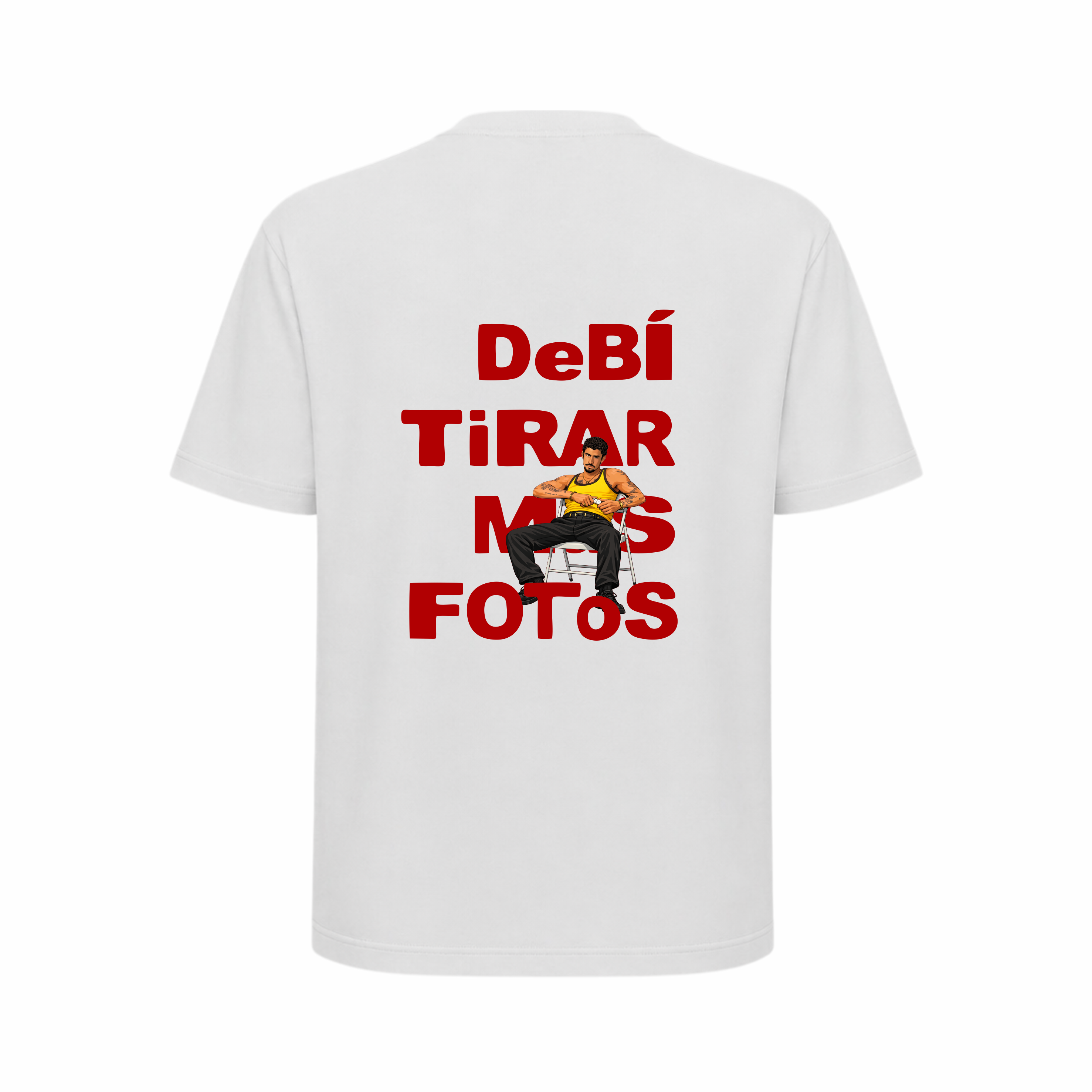 T-Shirt Debí Tirar Más Fotos - White