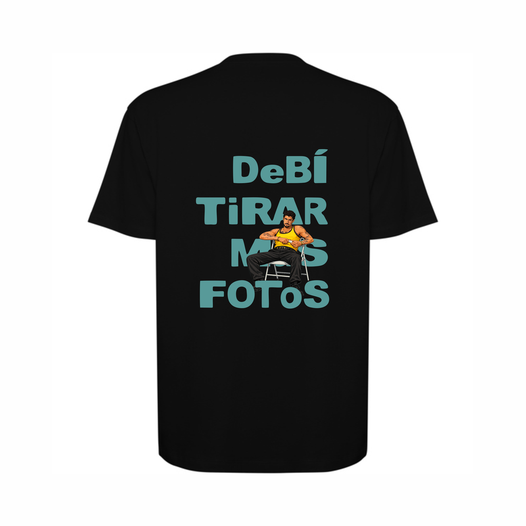 T-Shirt Debí Tirar Más Fotos - Black